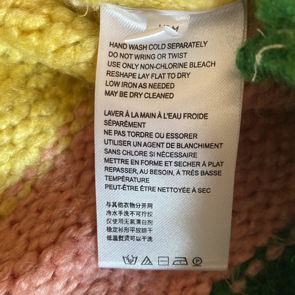 Anthropologie Gloria rainbow striped chunky knit turtleneck sweater. - Picture 7 of 10